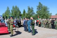 В Башкирии простились с погибшим на СВО пожарным