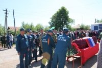 В Башкирии простились с погибшим на СВО пожарным