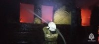 В Башкирии при пожаре погиб мужчина