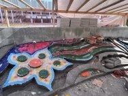 В Уфе завершается реконструкция фонтана в сквере Ильича