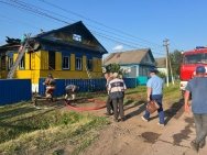 В Башкирии в страшном пожаре погибли трое детей
