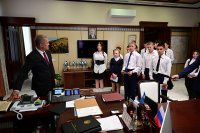 Юные жители Башкирии получили первые паспорта из рук Радия Хабирова