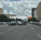 В Уфе на Кирова столкнулись легковушки