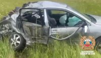 В Башкирии в аварии с опрокинутым автомобилем погиб 25-летний водитель