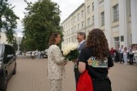 Ольга Бузова посетила аграрный университет в Уфе