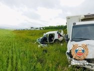 Два человека погибли в массовом ДТП на трассе в Башкирии
