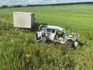 В Башкирии в ДТП с грузовиком погибли два человека