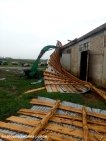 В Башкирии из-за усиления ветра произошло три случая срыва кровли