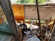 Пятилитровый баллон разорвался на балконе в уфимской квартире