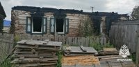 В Башкирии в сгоревшем доме нашли тело 50-летнего мужчины