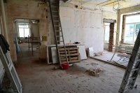 Радий Хабиров показал ход ремонтных работ в филиале Госфонда «Защитники Отечества» в Уфе