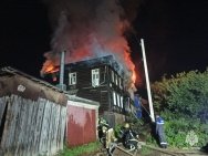 Страшный пожар унес жизни двух человек в Уфе