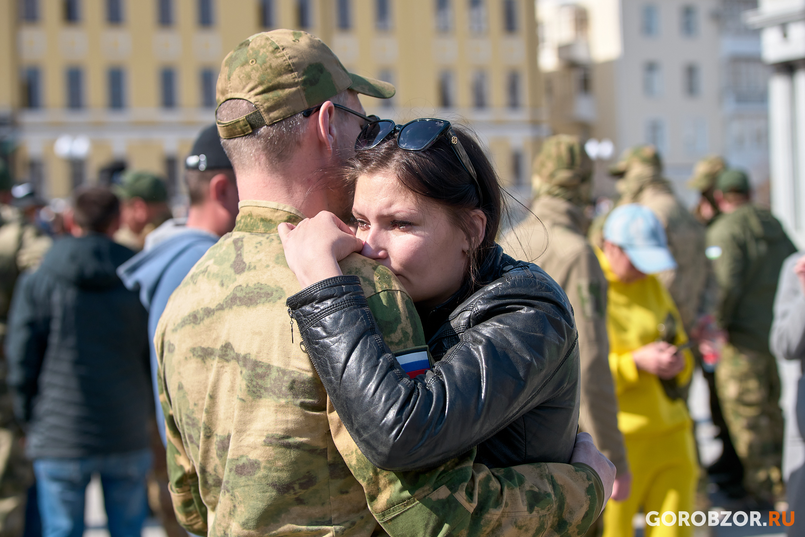 Страха нет» – в Уфе проводили на боевое слаживание добровольцев отряда  «Ватан»